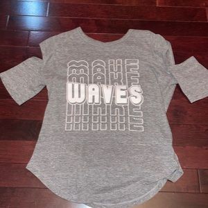 Girls so Nikki off the shoulder top.